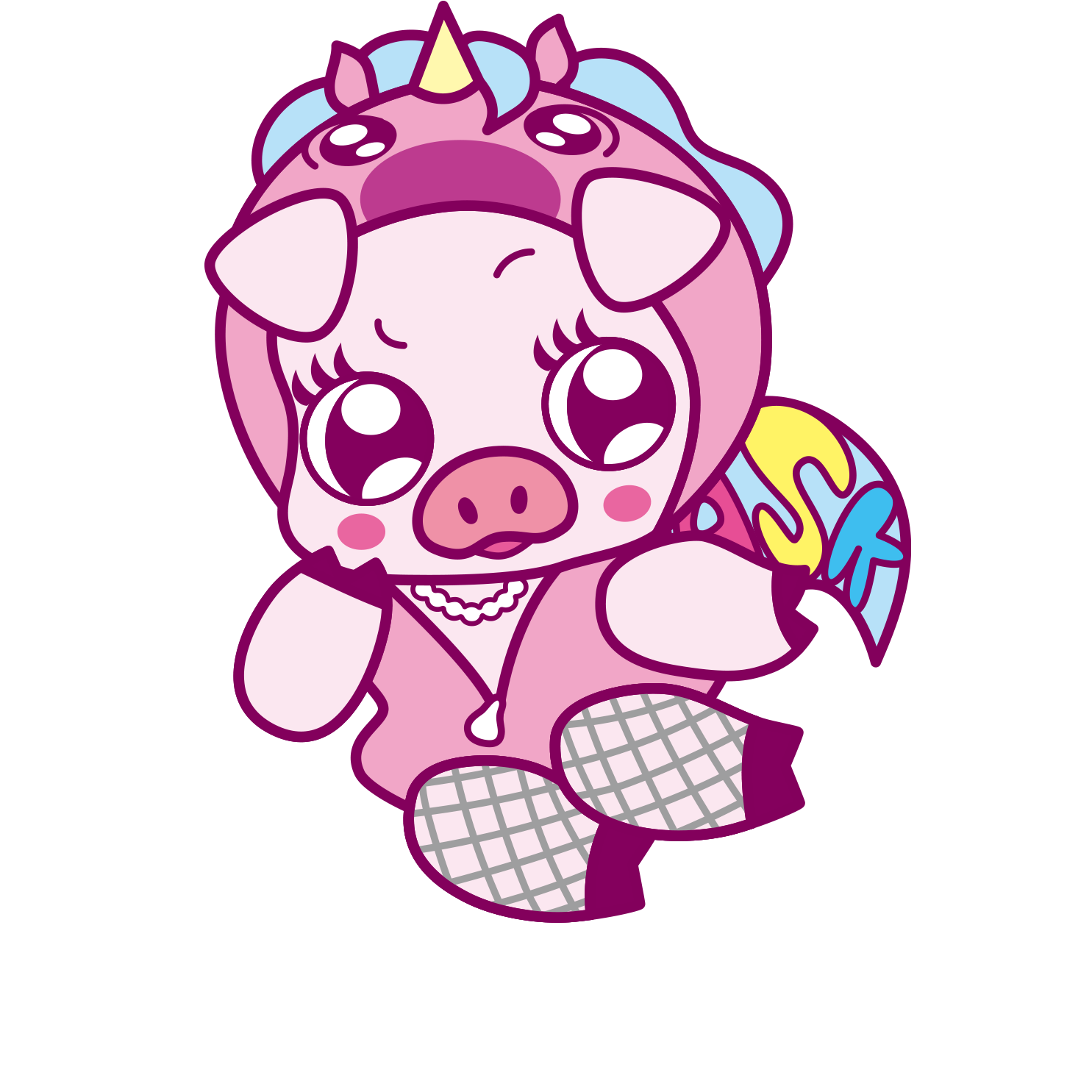 ぽっちゃりASK 曳舟のフッターロゴ